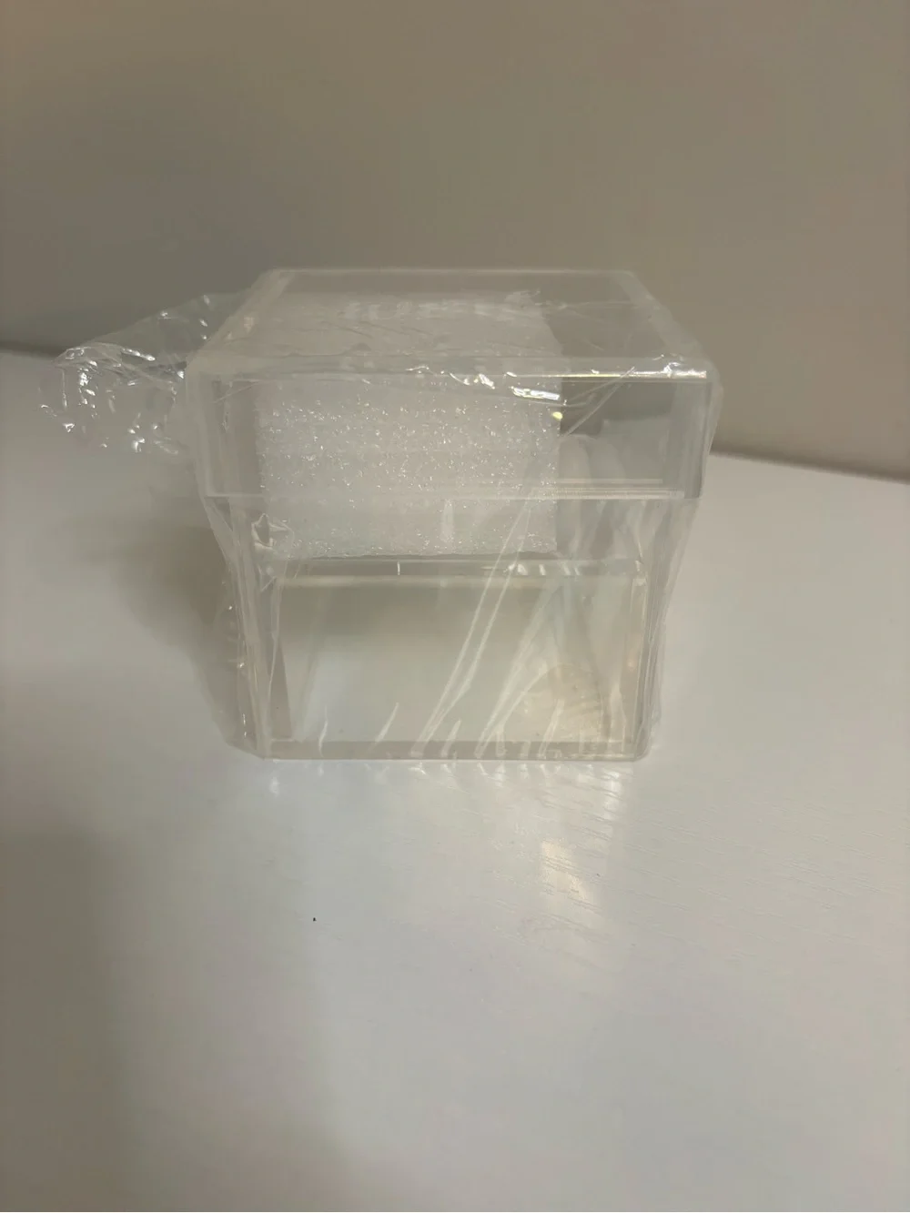 Clear Acrylic Ring Box - Ring Pillow Alternative - Elegant Jewelry Organizer